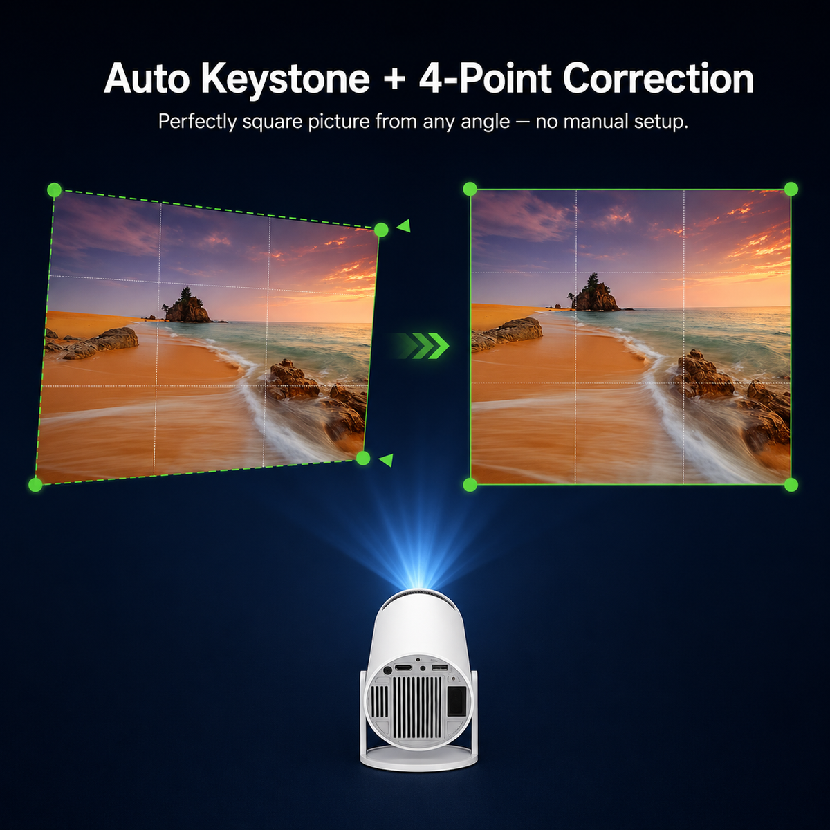 Mini Projector 4K
