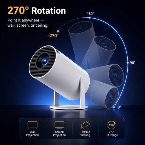 Mini Projector 4K